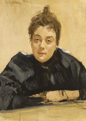 Portrait of the Artist Maria Yakunchikova-Weber 1870-1902