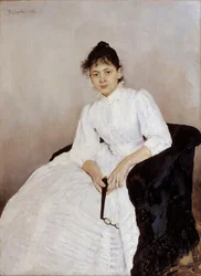 Portrait of Maria Yakunchikova-Weber, 1885-1887