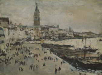 The Schiavoni Quay in Venice