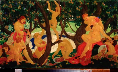 Gathering Apples