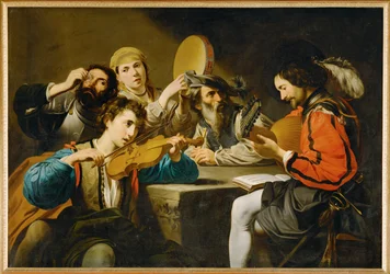 Concert with Four Persons and One Drinker