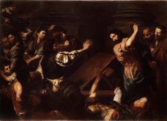 Christ Driving the Money Lenders from the Temple