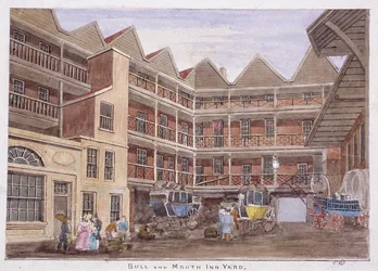 Bull and Mouth Street, London