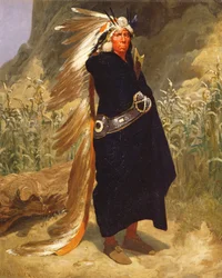 Portrait of an Indian Chief