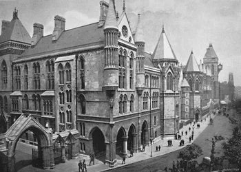 The New Law Courts, London