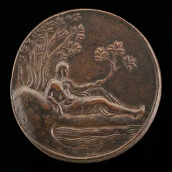 Bembo beside a Stream [reverse]