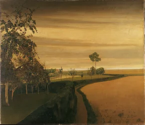 End of a Gloomy Day in Sint-Martens-Latem