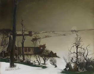 Winter Landscape in the Morning