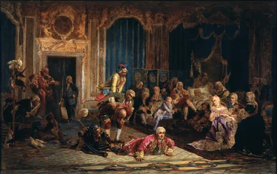 Jesters at the Court of Empress Anna Ioannovna, 1872