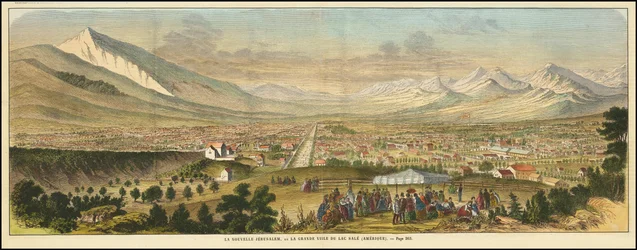 1863 View of Salt Lake City