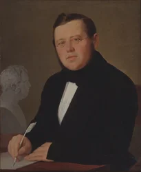 Portrait of the Author Mikhail Zagoskin