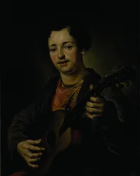 The Guitar Player, 1850s