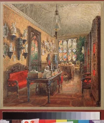 The Office in the Yusupov Palace in Saint Petersburg