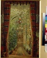 The Winter Garden in the Yusupov Palace in St Petersburg
