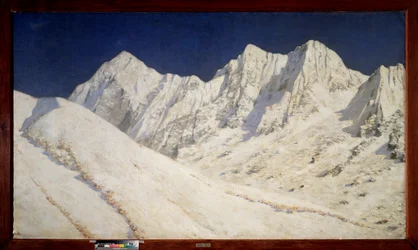 India, Snow on the Himalayas