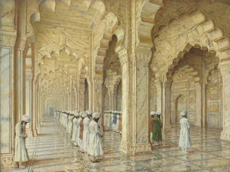 The Pearl Mosque at Agra, End of 1870s-Early 1880s