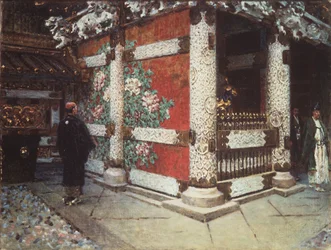 The Shinto Shrine at Nikko, 1903