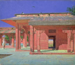 Yard in the Palace Harem, 1870s