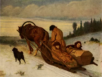 Accompanying the dead