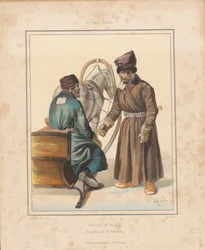 Coachmen in Petersburg, Mid 19th Century