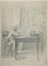 Portrait of the Author Faddei Bulgarin