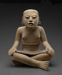 Seated Female, 600-900 AD