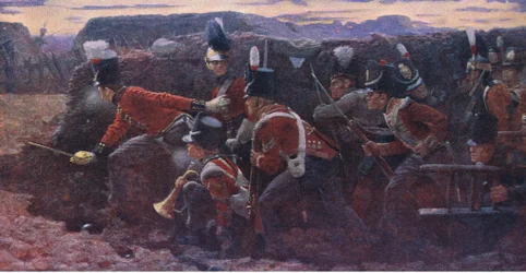 The Forlorn Hope at Badajos