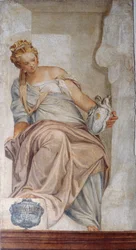 Temperance, from the Wall of the Sacristy