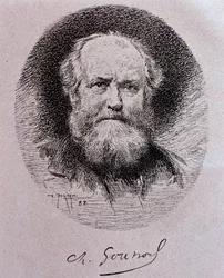 Portrait of Charles Gounod (drawing)