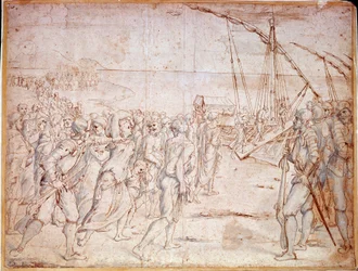Deportation of the Morisques from Spain following the signing by Philip III of Spain of a treaty on 22/09/1609