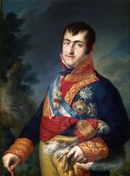 Portrait of King Ferdinand VII of Spain
