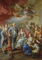 Commemoration of the Visit of Charles IV and His Family to the University of Valencia in 1802