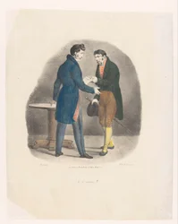 Young Man Receives a Letter (A Year in the Life of a Young Man)