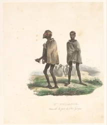 Clothing of the inhabitants of King George Sound (Western Australia) (Voyage of discovery of the Astrolabe)