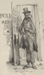 Man standing in a doorway