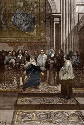 Exorcism of the Possessed Mother Superior of the Ursuline Convent by the Priest of Chinon, Pierre Barre