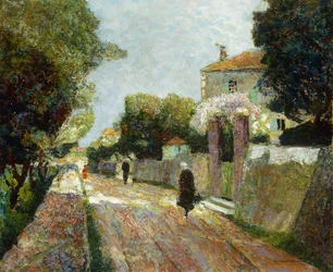 Sunny Village Street