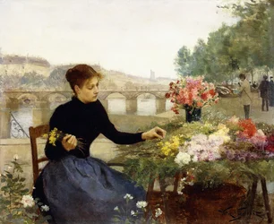 A Parisian Flower Market