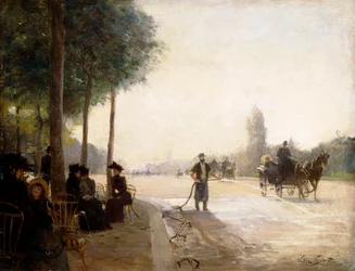 The Champs Elysees, Paris