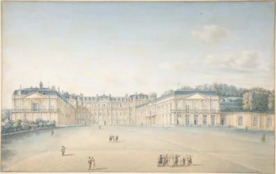 Courtyard of the Château de Saint-Cloud