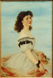 Portrait of Berta von Radowitz as a Young Girl