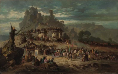 The Departure of the Crusaders, 1863