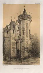 Picturesque Architecture or Monuments of the 15th and 16th Centuries: Castles of France of the 15th and 16th Centuries: Pl. 28, Castle of La Verdiere (Ille en Vilaine)