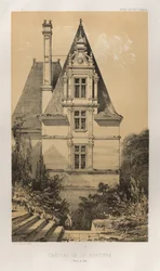 Picturesque Architecture or Monuments of the 15th and 16th Centuries: Castles of France of the 15th and 16th Centuries: Pl. 37, Castle of La Ranciere (Maine et Loire)