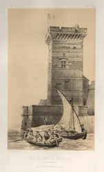 Tour of the Port of Marseille, Bouches-du-Rhône, 1860