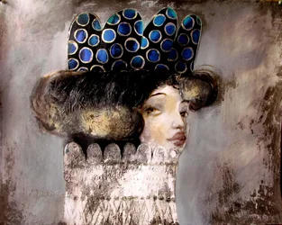 Blue Crown Woman