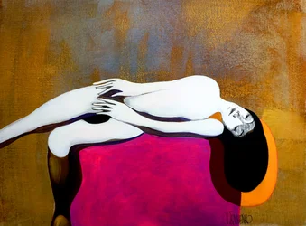 Elegant Reclining Figure