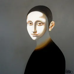 Enigmatic Modern Portrait
