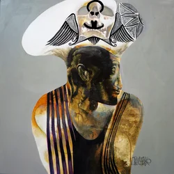 Enigmatic Tribal Portrait