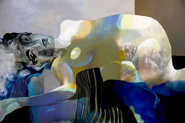 Ethereal Blue Woman